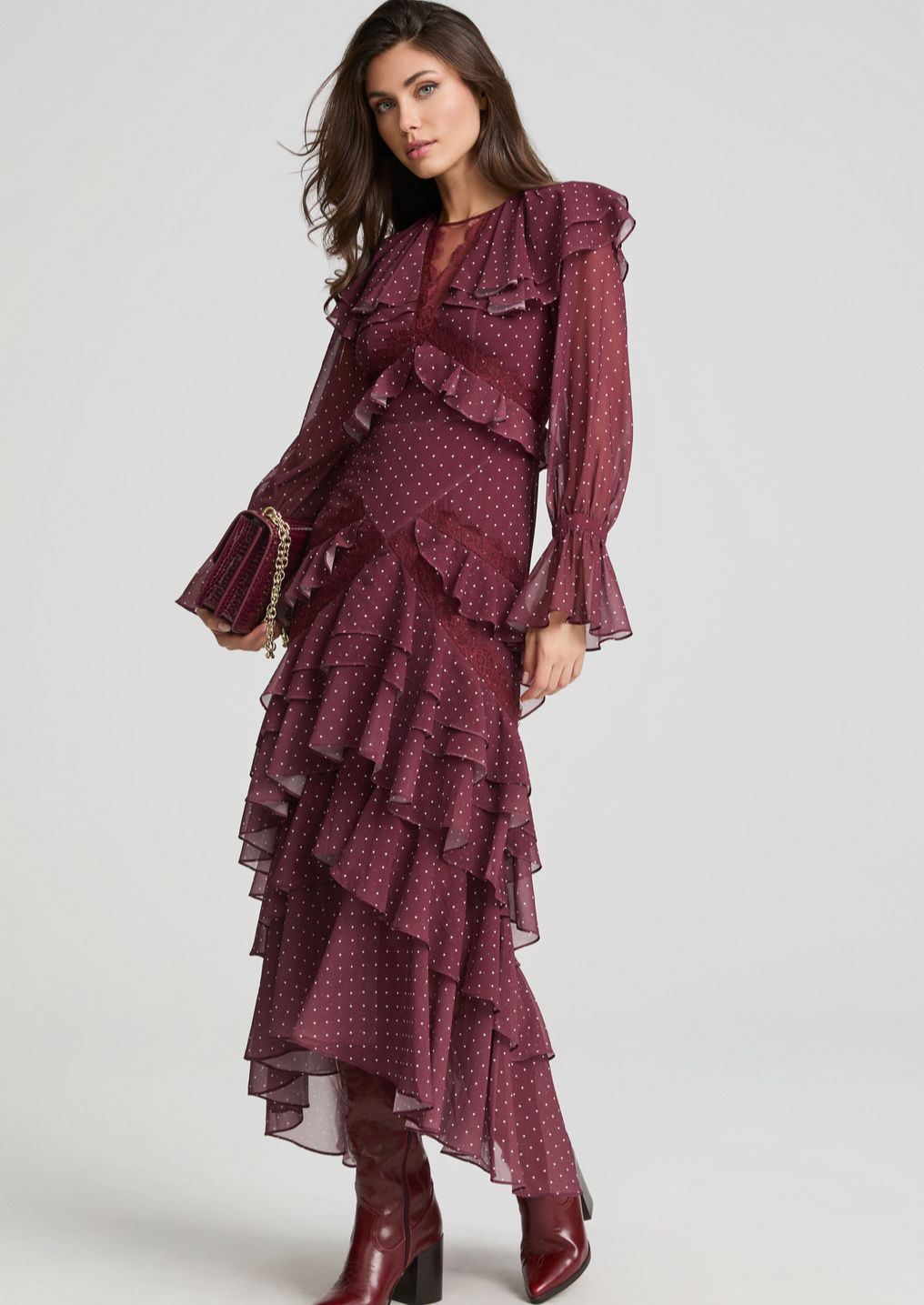Vestido FETICHE SUANCES Bohemian Flame