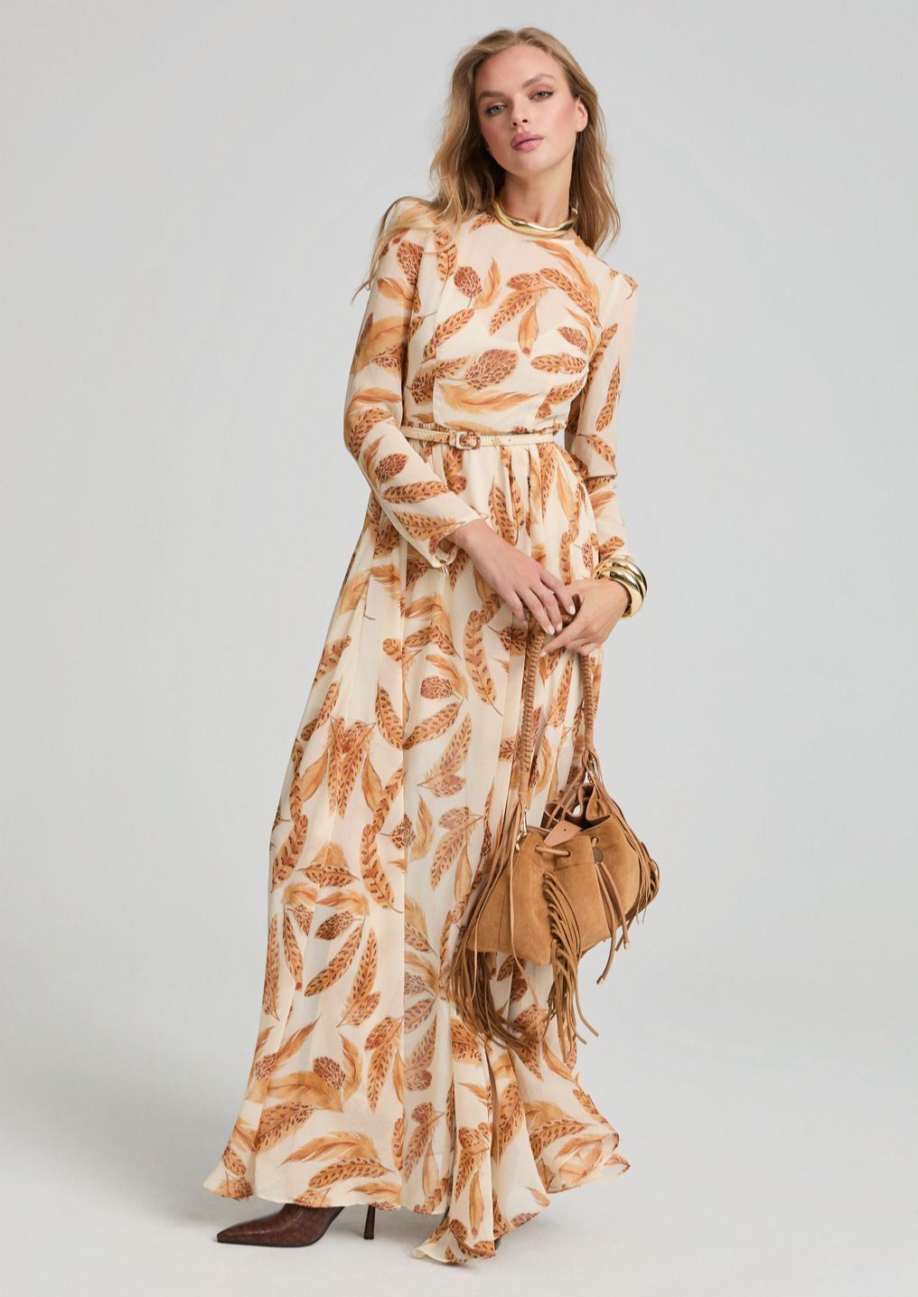 Vestido FETICHE SUANCES Plumas