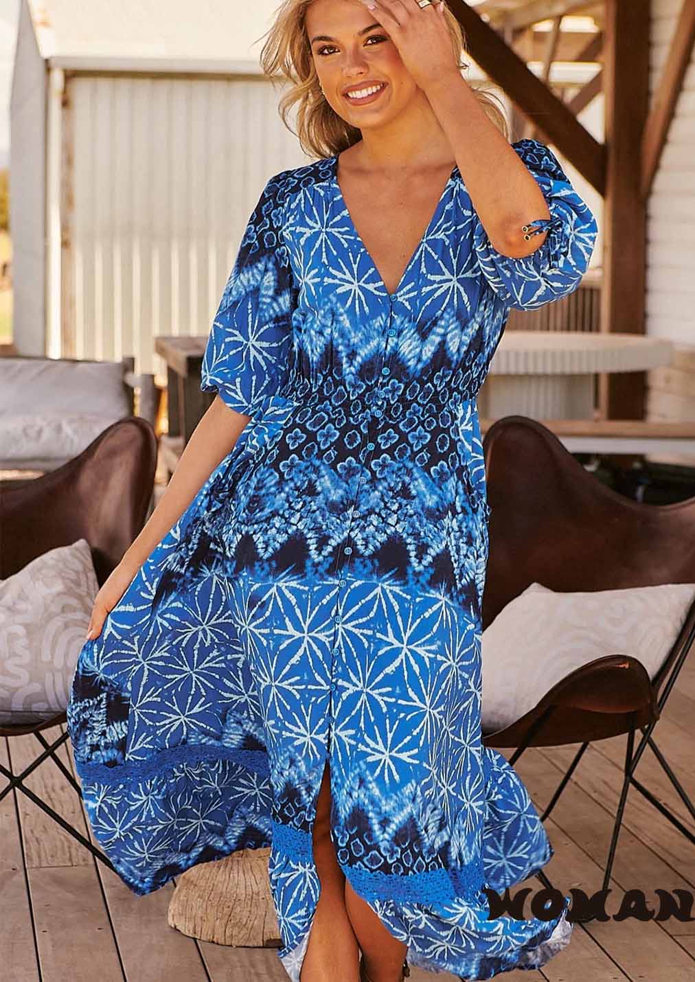 Jaase dress TRANQUIL TIDES MOLLI