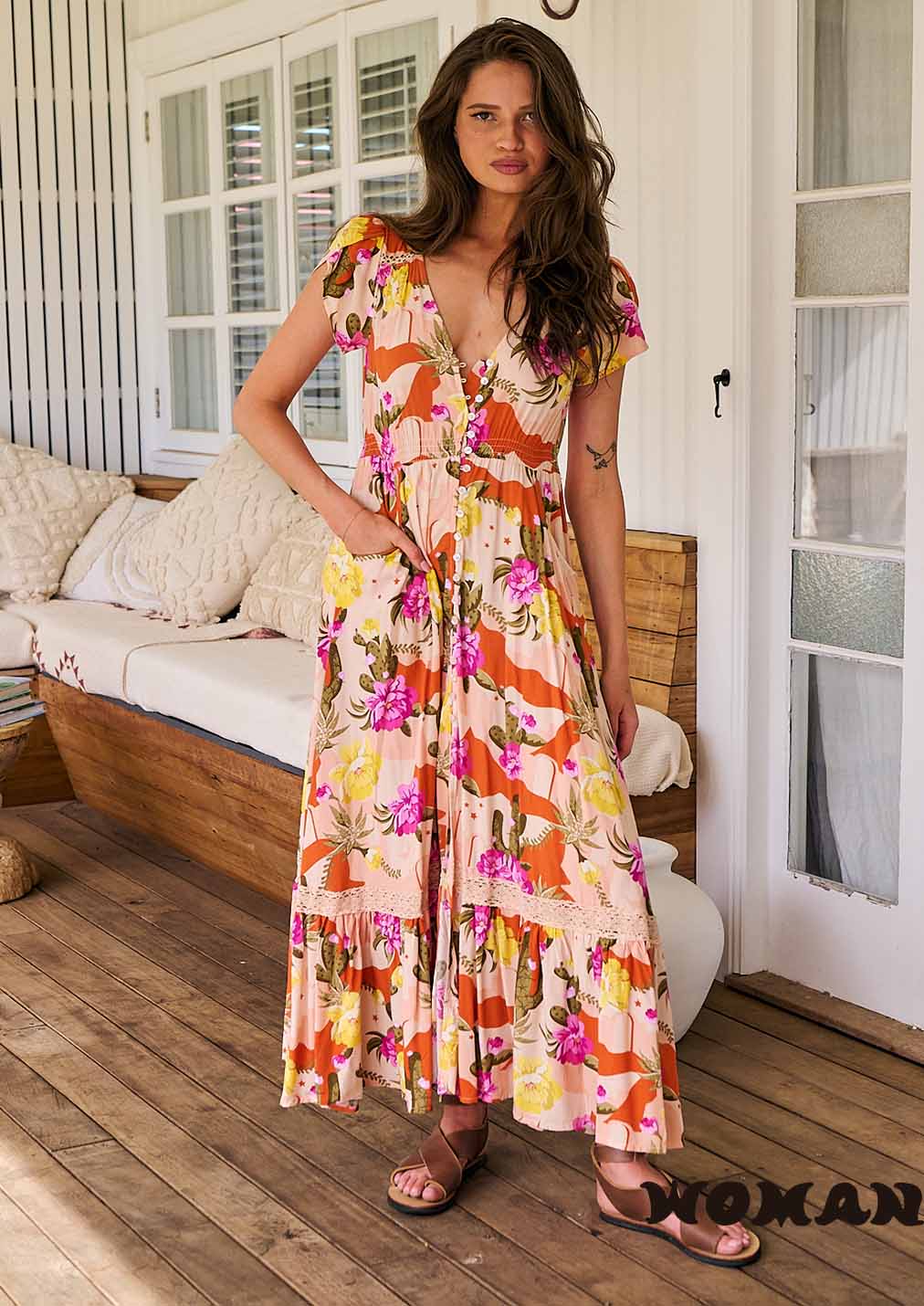 Vestido Jaase Agave PRINT CARMEN