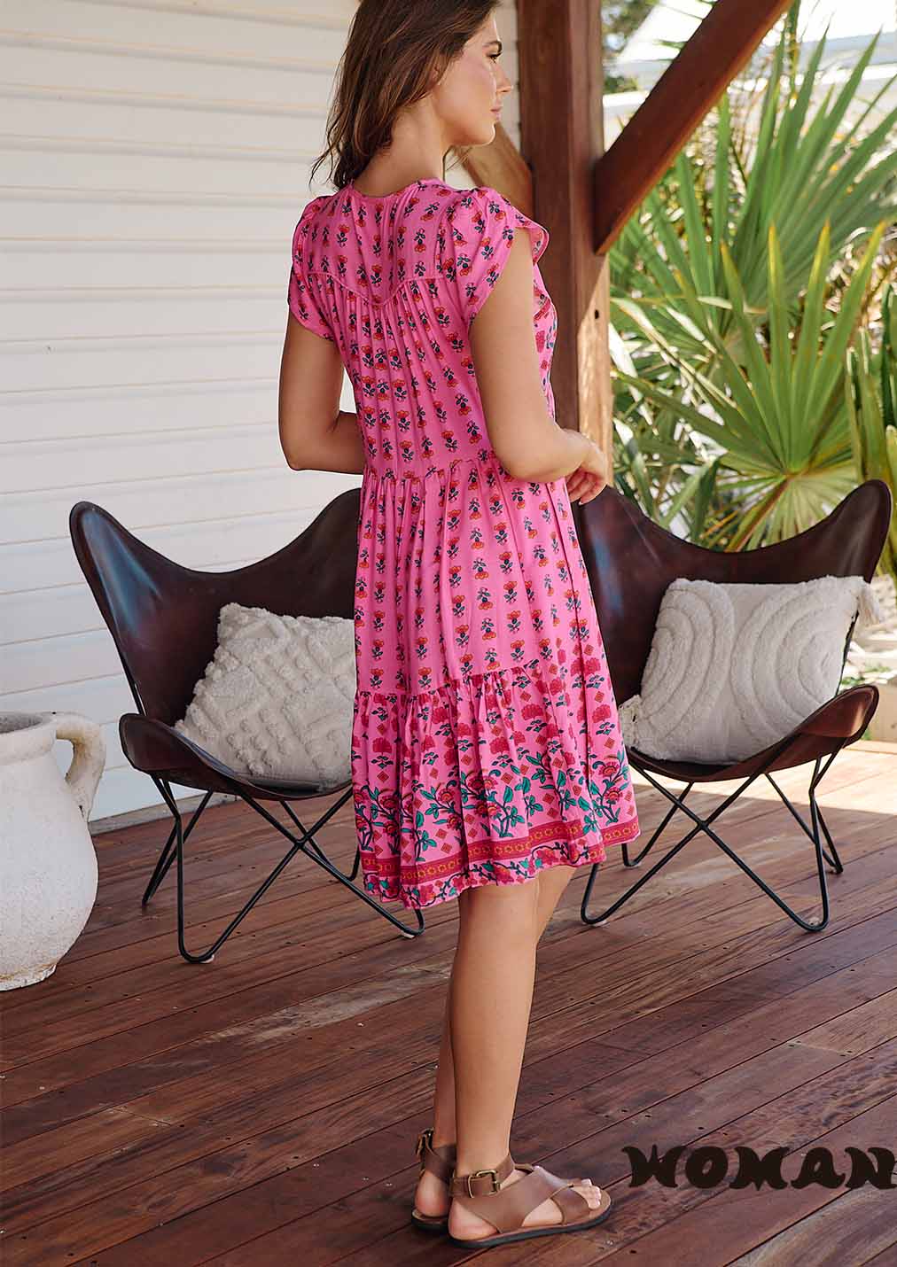 Jaase dress RASPBERRY ROMANCE TRACEY