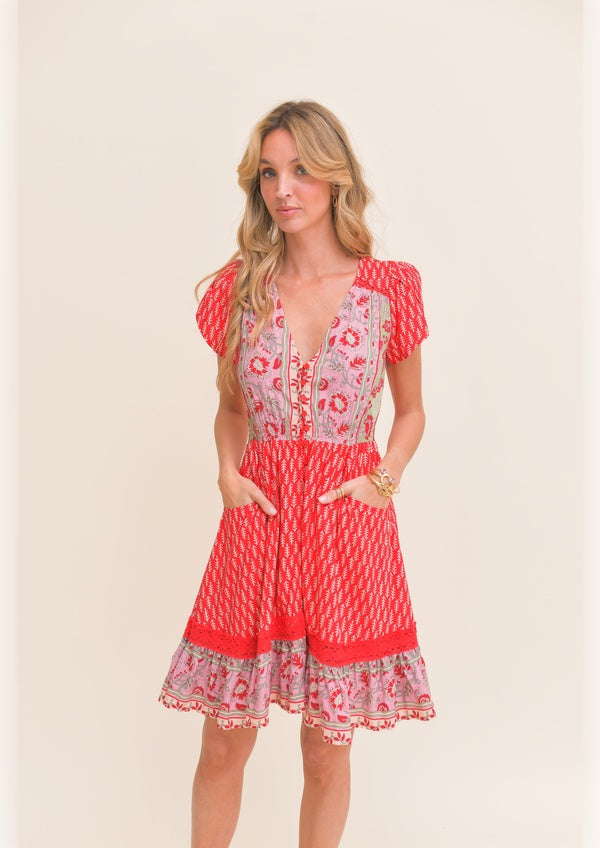 Robe Jaase Zelie Carmen