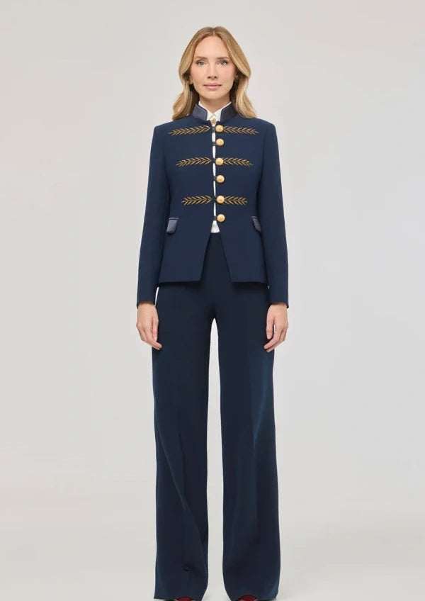 Blazer The Extreme Collection azul marino Renata Gold
