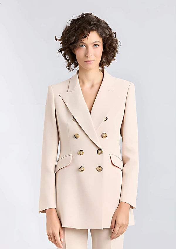 The Extreme Collection Cream Lafayette Blazer