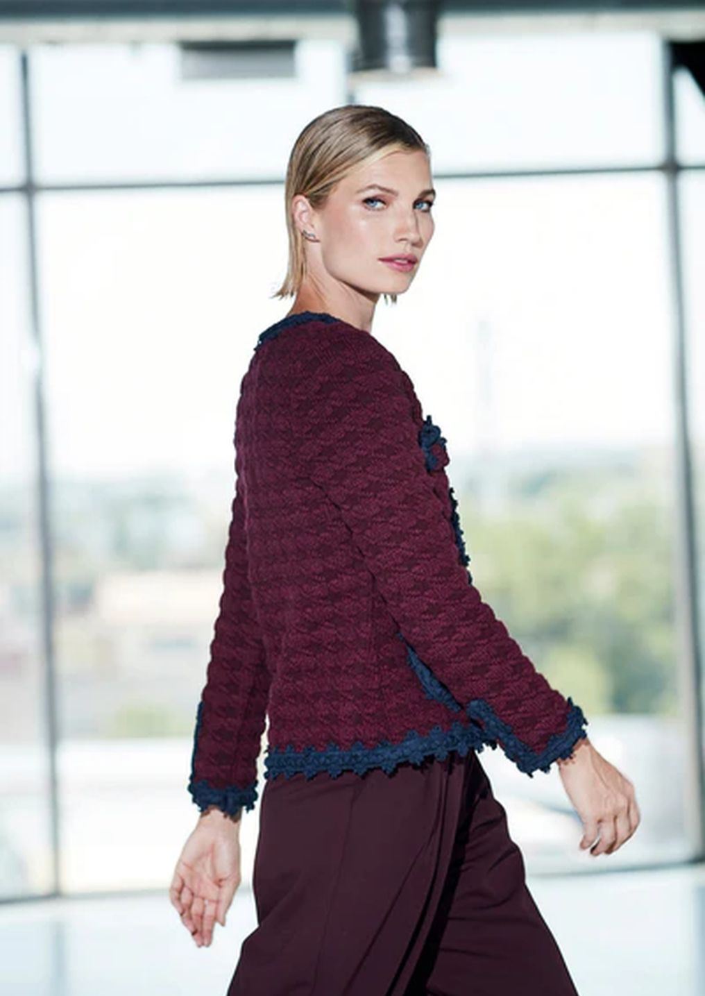 Chaqueta The Extreme Collection Merlot Violette