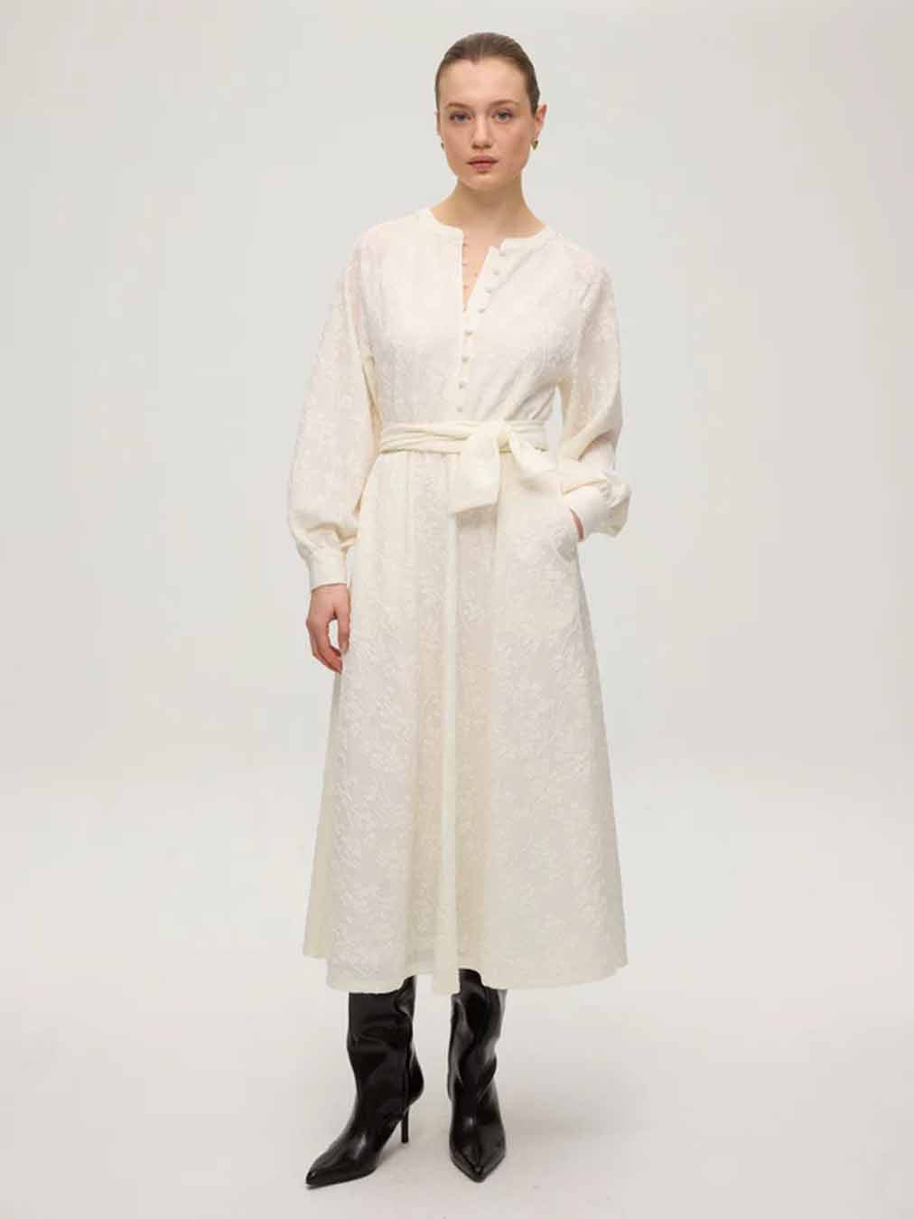 Vestido MIOH - Island Ecru