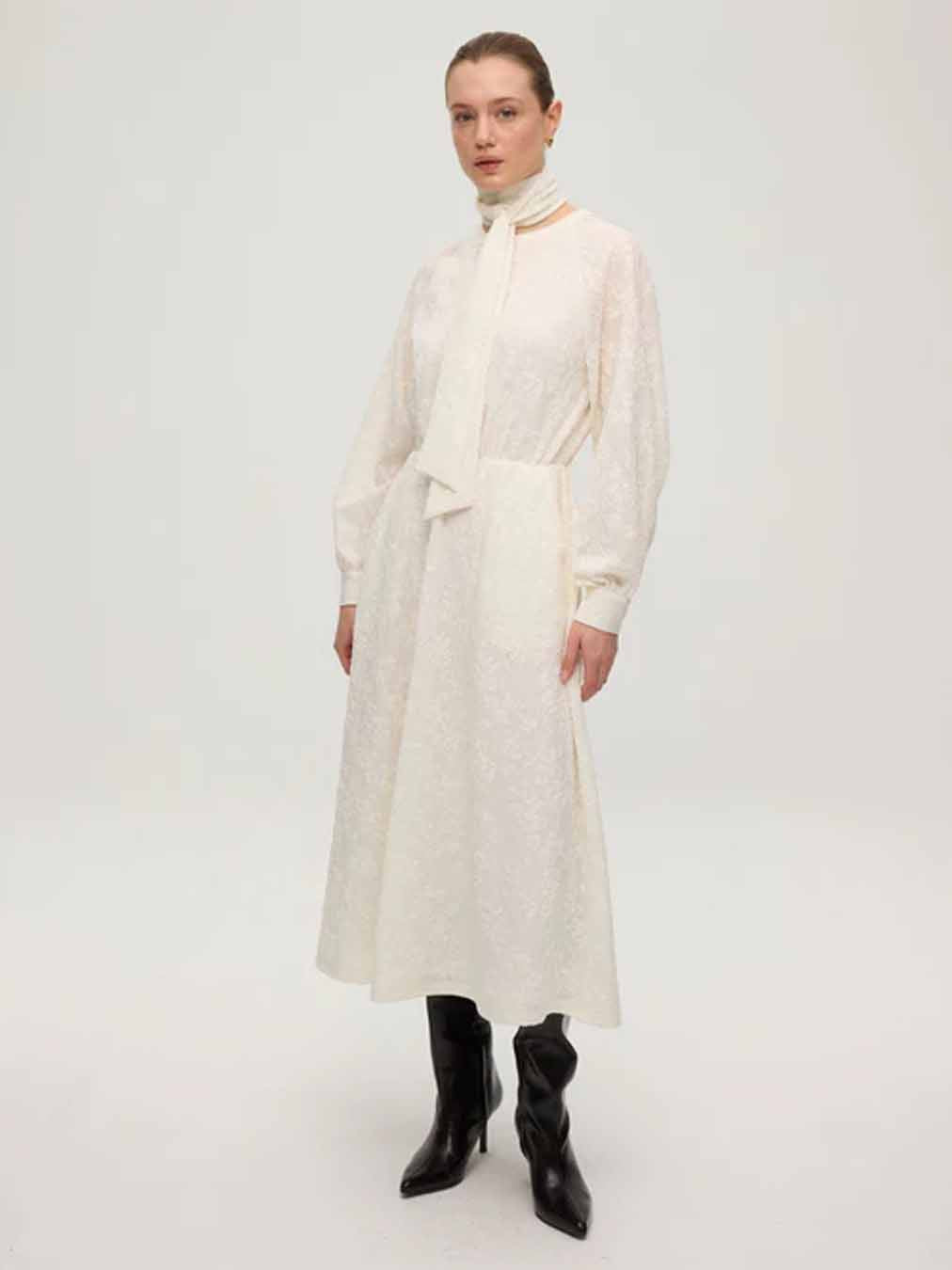 Vestido MIOH - Island Ecru