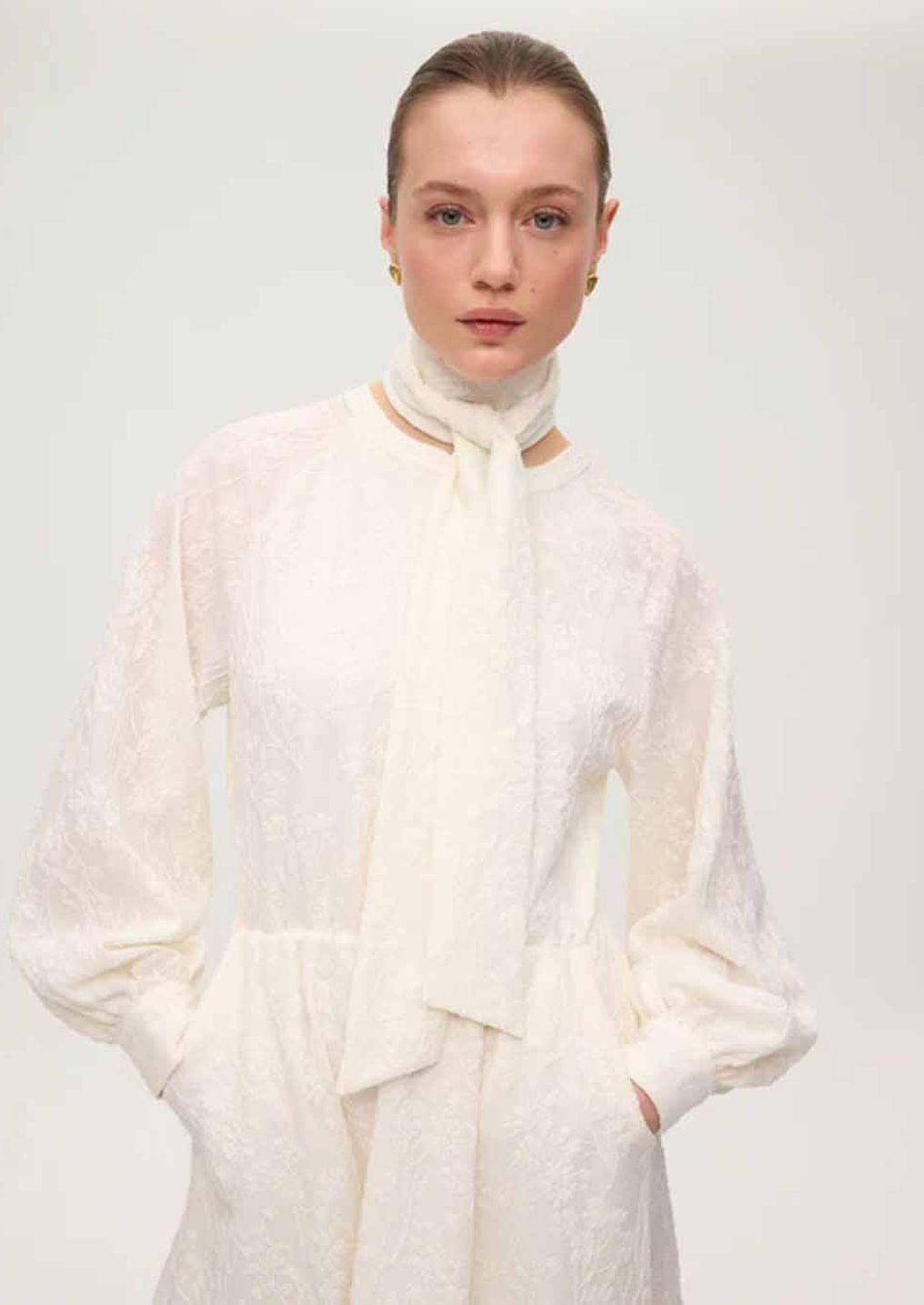 Vestido MIOH - Island Ecru