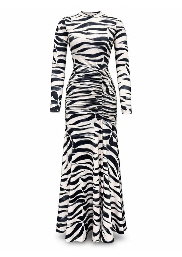 Vestido FETICHE SUANCES Zebra Savannah